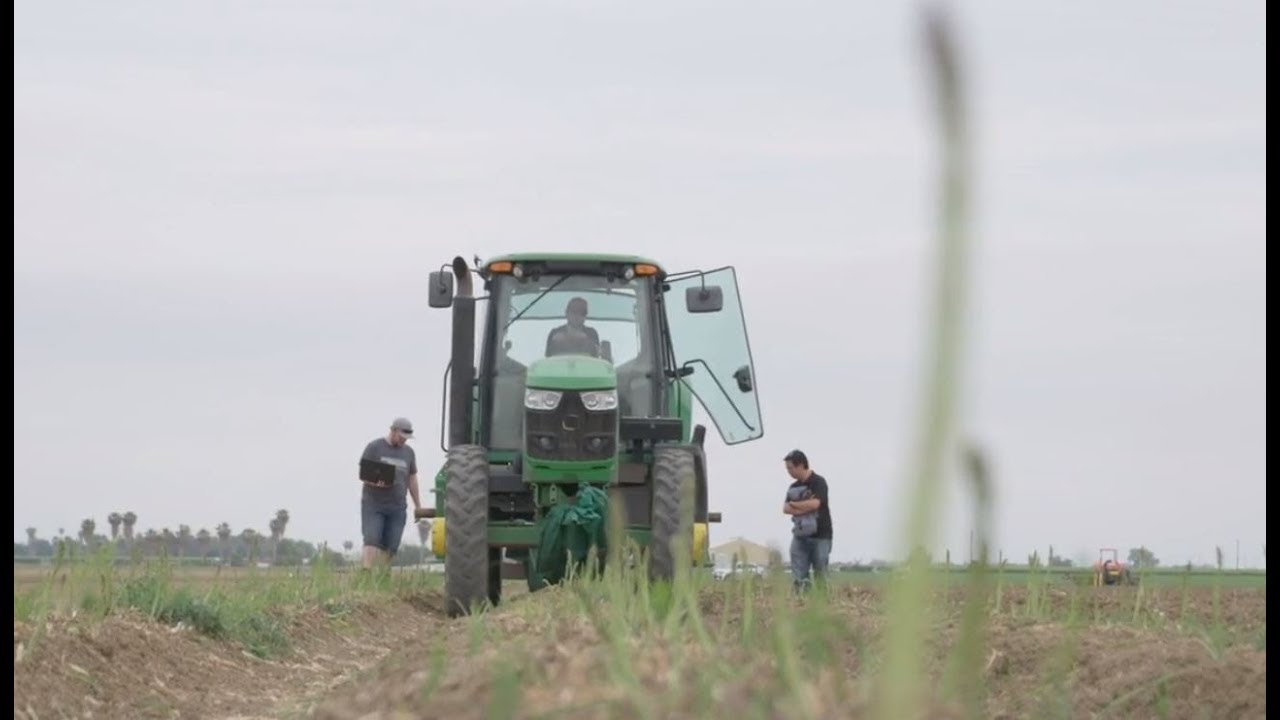 Robotic asparagus picker praised by US farmers