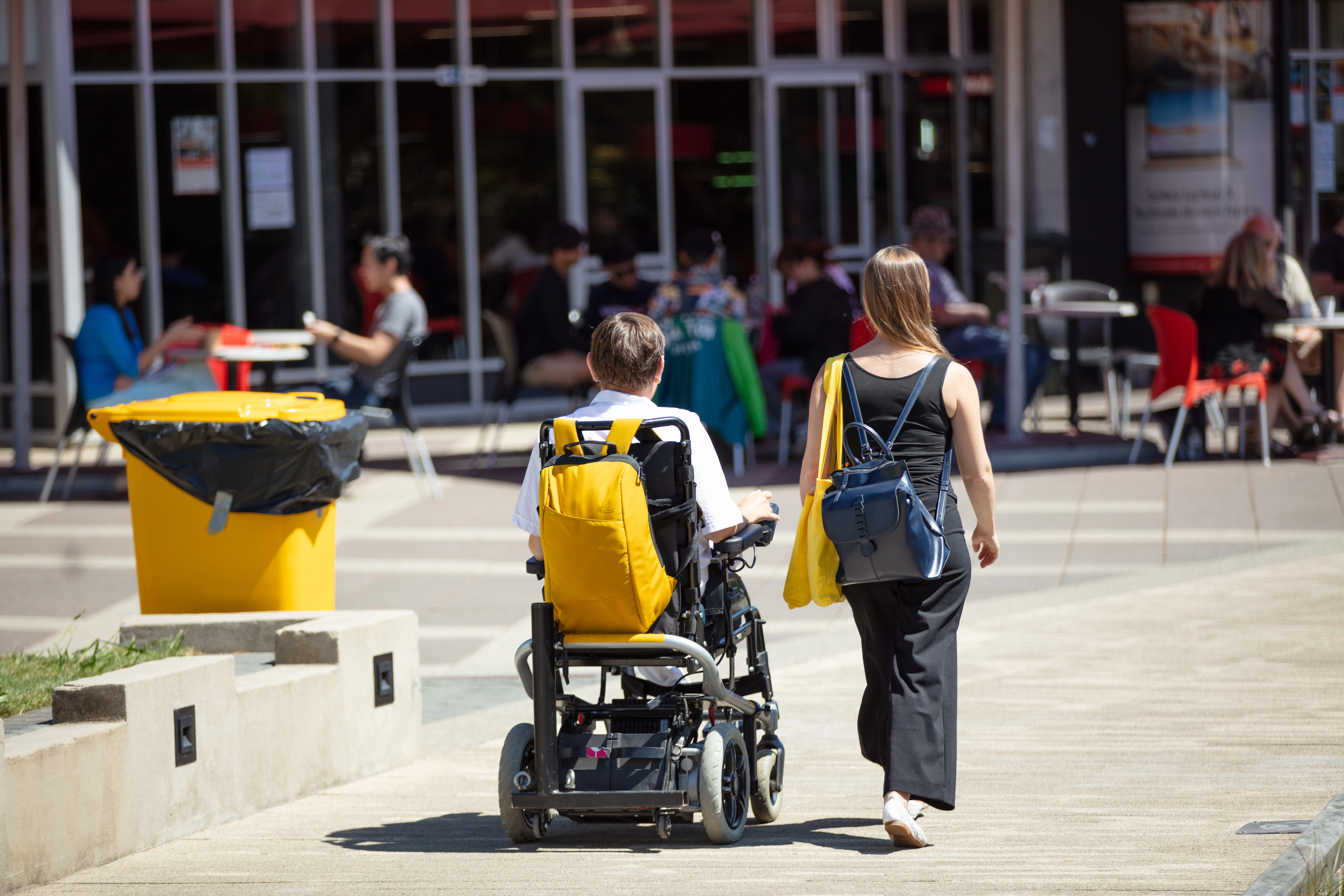 wheelchair student