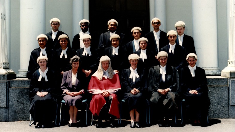 Admission ceremony at the High Court