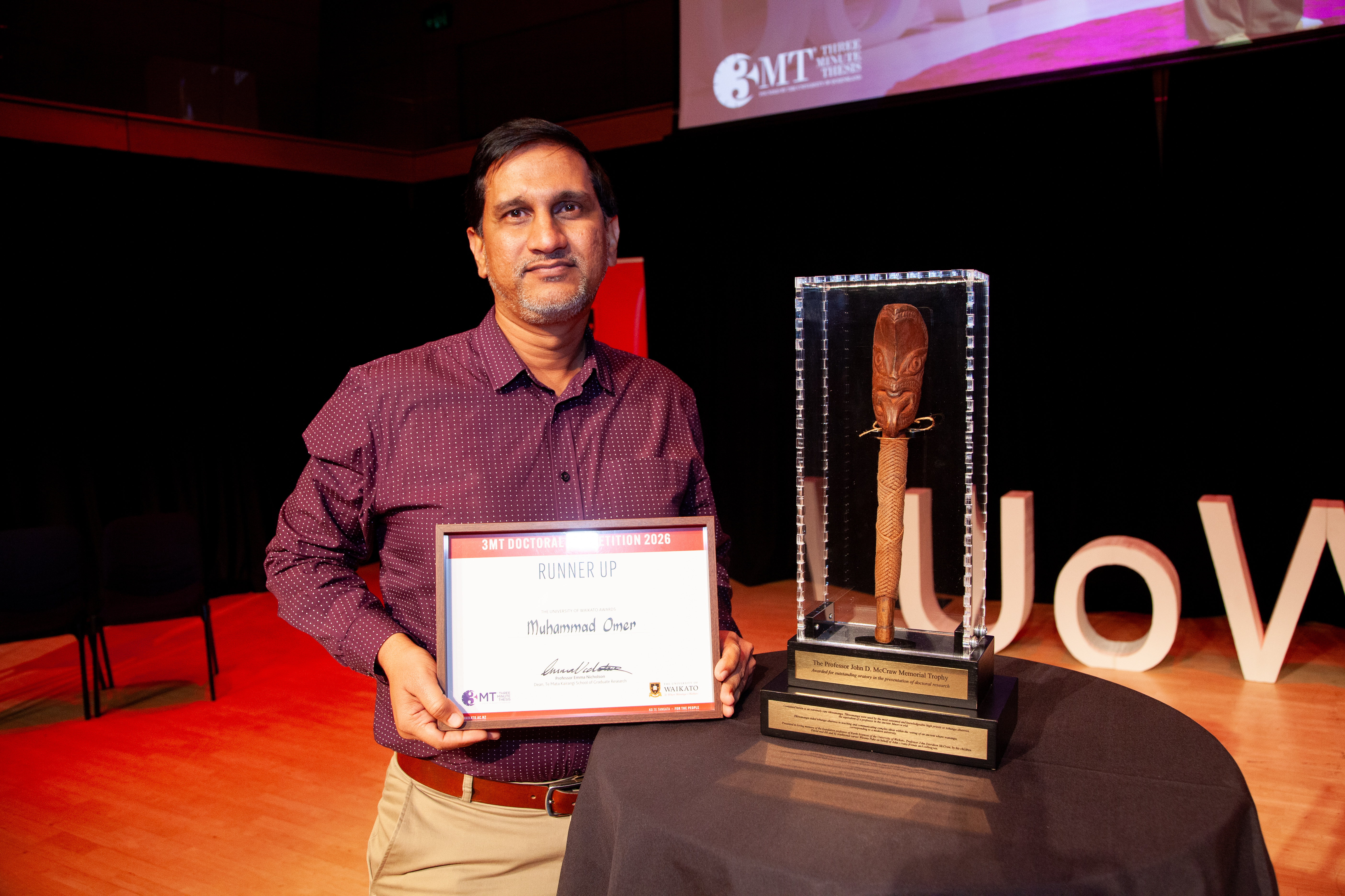 Muhammad Omer runner up