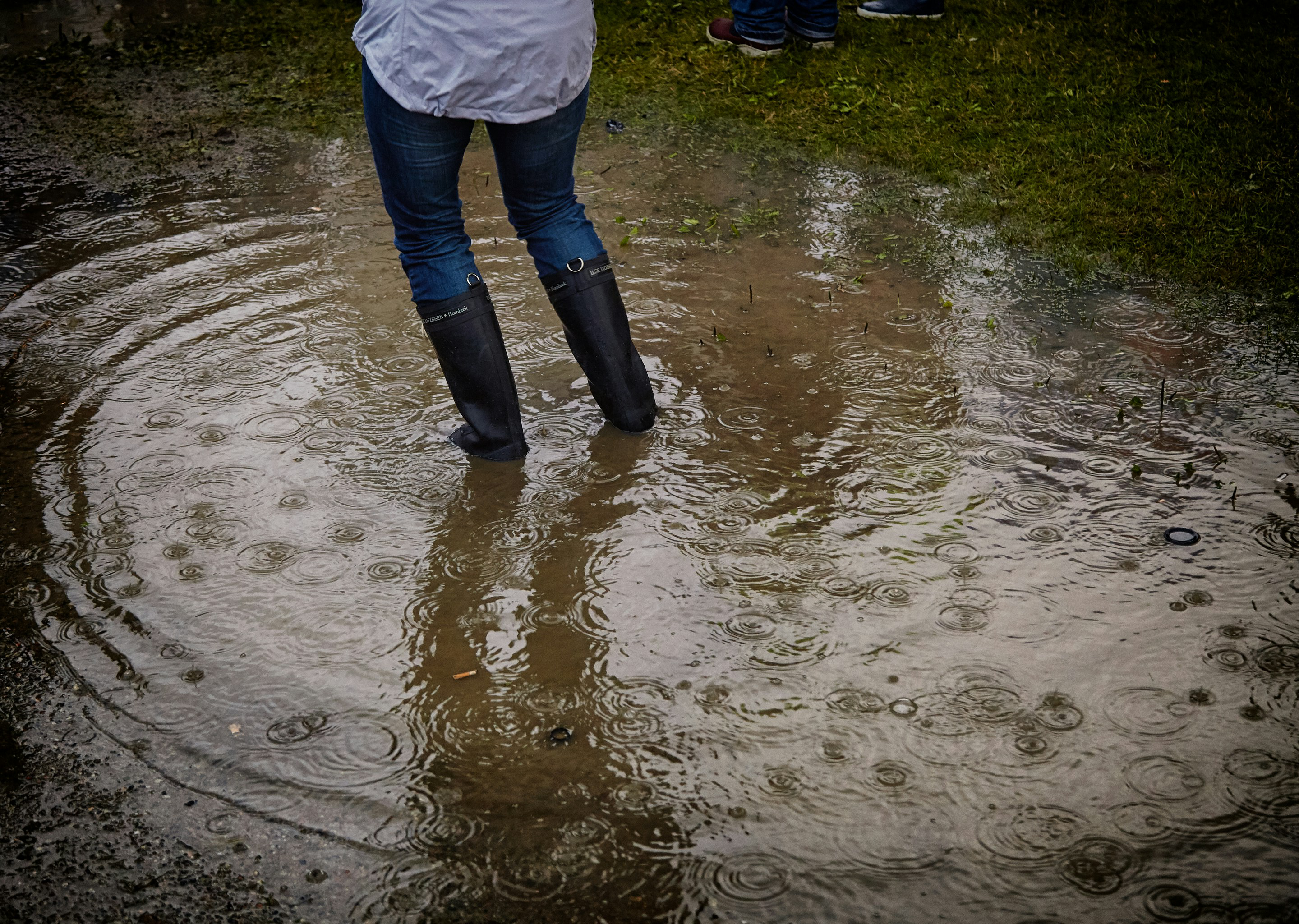 Rain flood