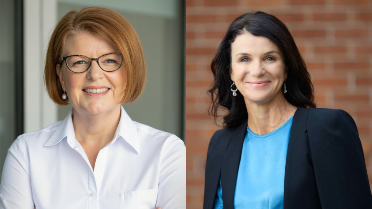 New councillors fiona michel and erin wansbrough 