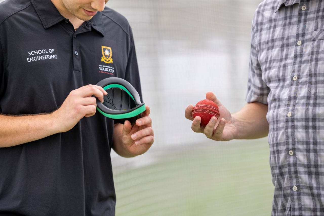 The new cricket box is made out of aluminum and foam