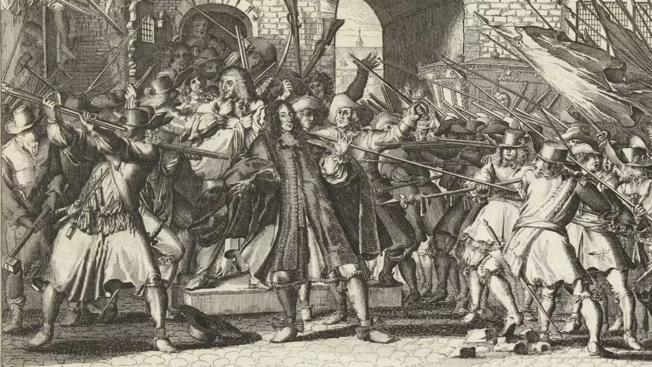 Capture of Johan de Witt, 1672. Rijksmuseum
