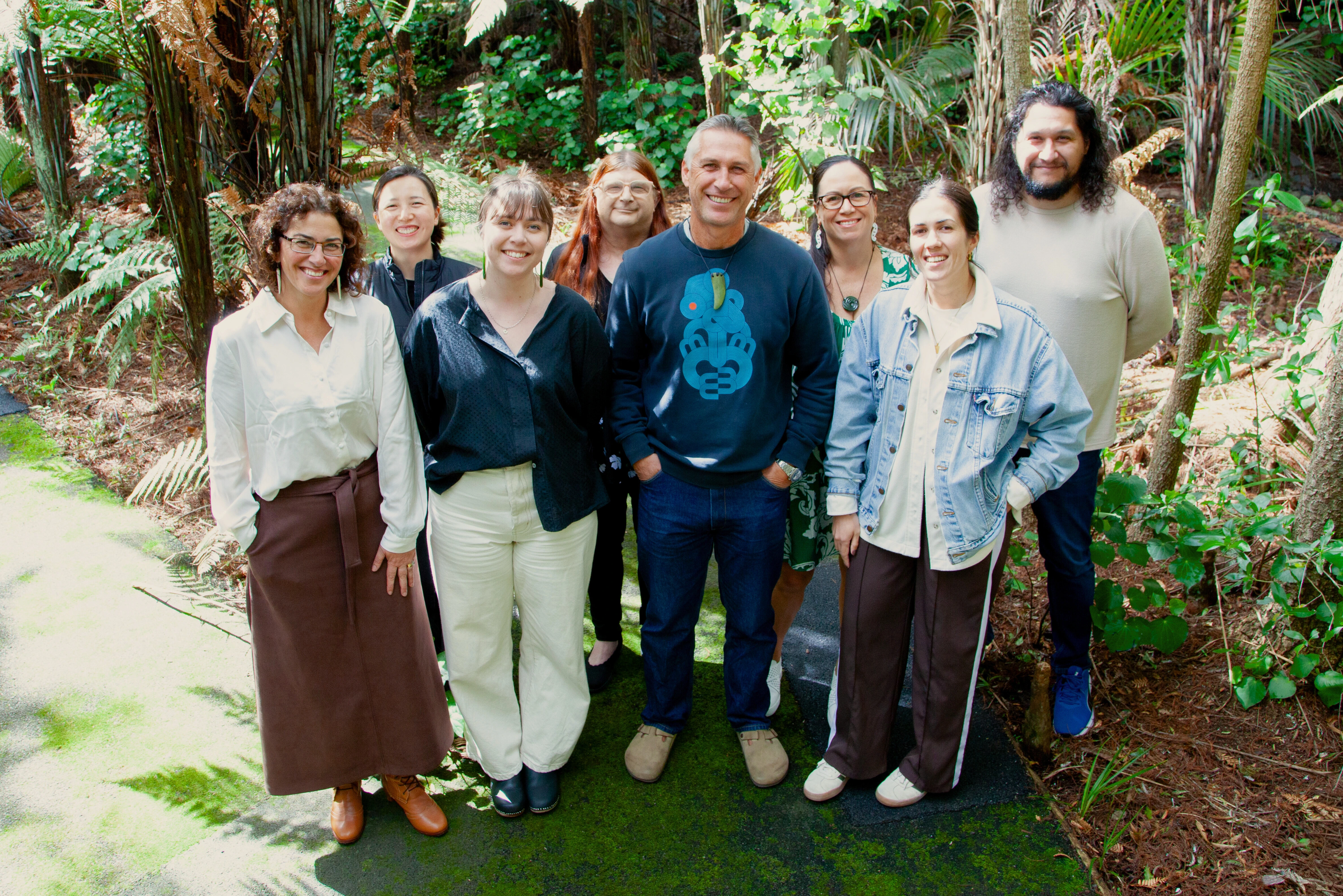 TKRI staff group photo sept 2025 fernery