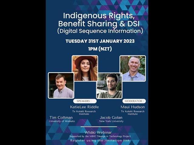 indigenous rights benefits data sharing