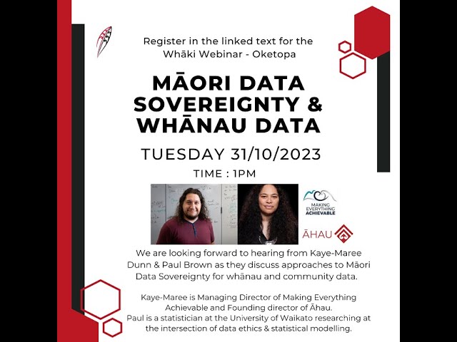 maori data sovereignty whanau data