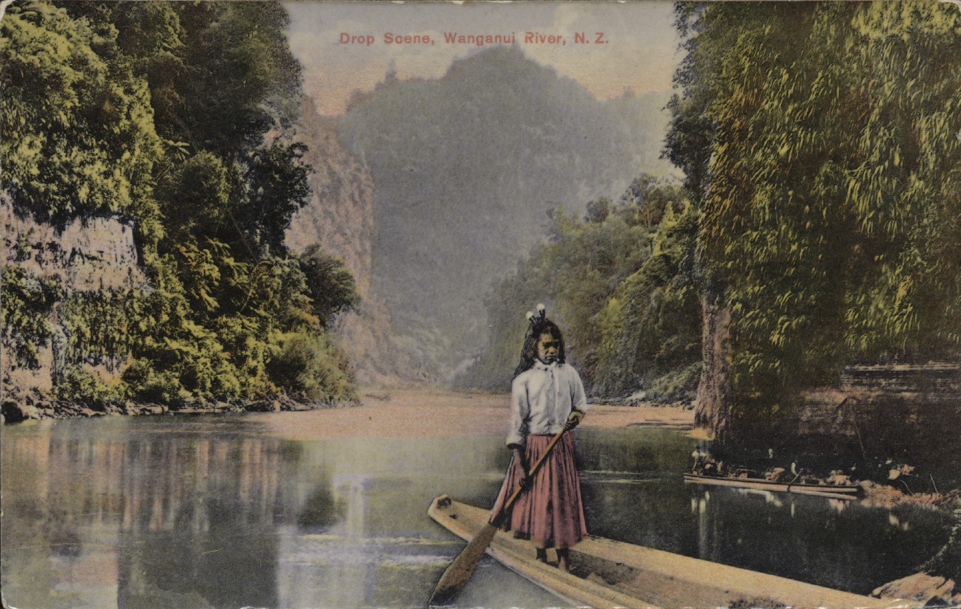 maori postcard
