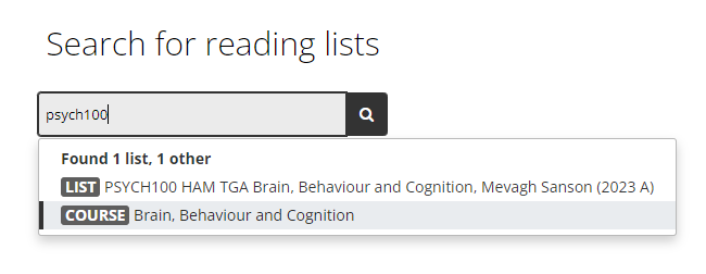 waikatoreadinglist readinglist search n