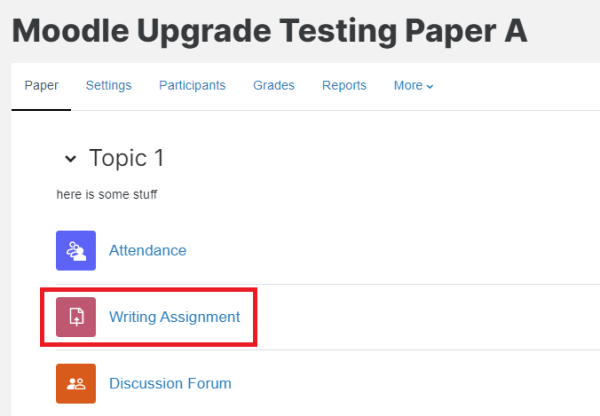 moodle assignment draft not submitted