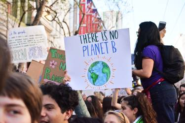Climate activism protests as politics