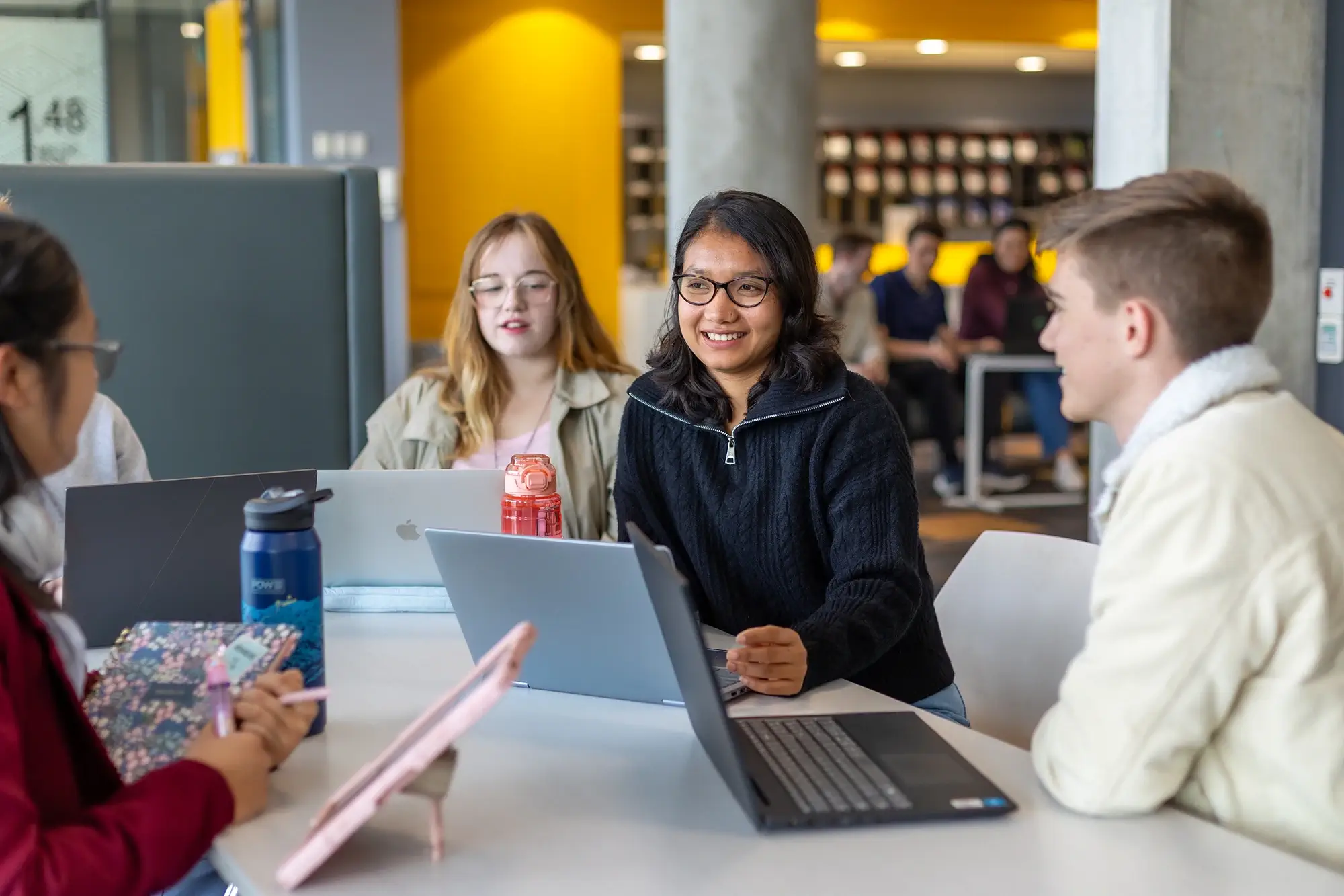 students-working-on-laptops-together