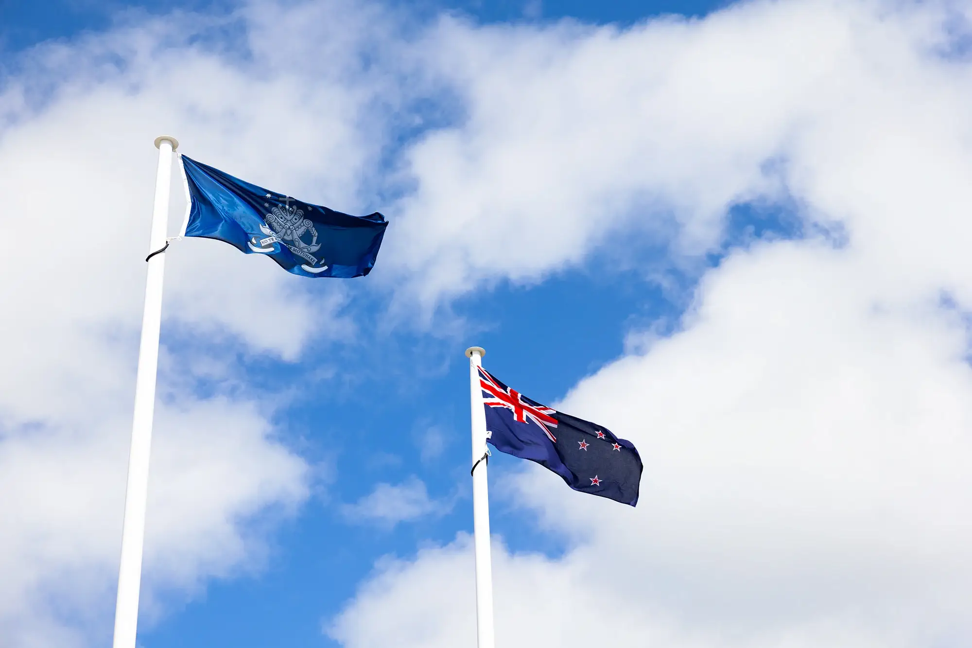 sky-photo-of-flag-poles