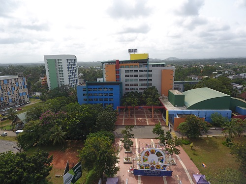 Overhead veiw of Sri Lanka’s Institute of Information Technology (SLIIT) campus